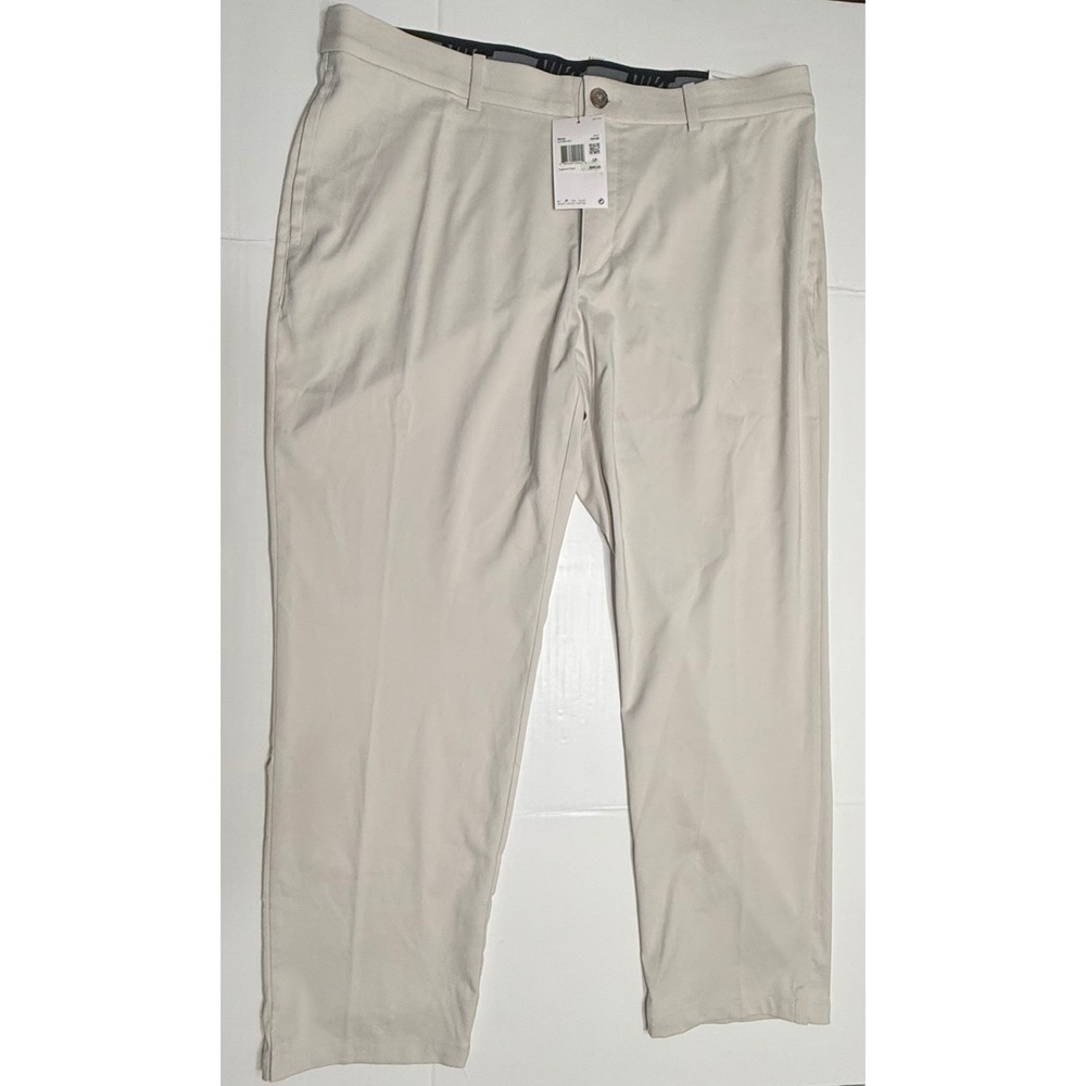 Nike Golf Dri-FIT Standard Fit Pants‎ Mens 40x30 Light Bone Beige AJ5489-072 NWT